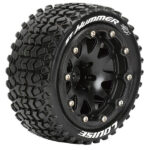 Louise RC ST-Hummer 1/10 Soft Bead-Lock/1/2 Offset Hex 12mm Black L-T3314SBH