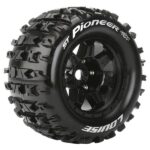 Louise RC ST-Pioneer 1/8 Sport 1/2  Offset Hex 17mm Black Chrome L-T3325BH