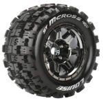 Louise RC ST-MCRoss 1/8 Sport 0  Offset Hex 17mm Black Chrome L-T3327BC