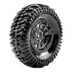 Louise RC CR-Champ 1/10 Super Soft Black Chrome Hex 12mm L-T3345VBC