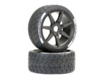 Fastrax Supaforza Front 52? Tyres / Blk 17mm hex Wheels FAST1017-52 - Image 2