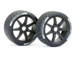 Fastrax Supaforza Front 52? Tyres / Blk 17mm hex Wheels FAST1017-52 - Image 3