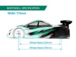 BLITZ TCN 1/10th 210-225mm Body Shell 0.7mm BL6091507 - Image 2