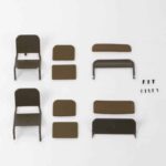 ROC Hobby 1/12th 1941 Willys MB Seat Assembly ROC-C1122