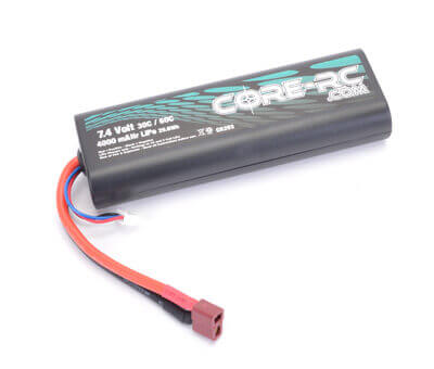 cr293_w Core RC 2s 4000mAh 7.4v 30/60c Lipo CR293 - Image 1