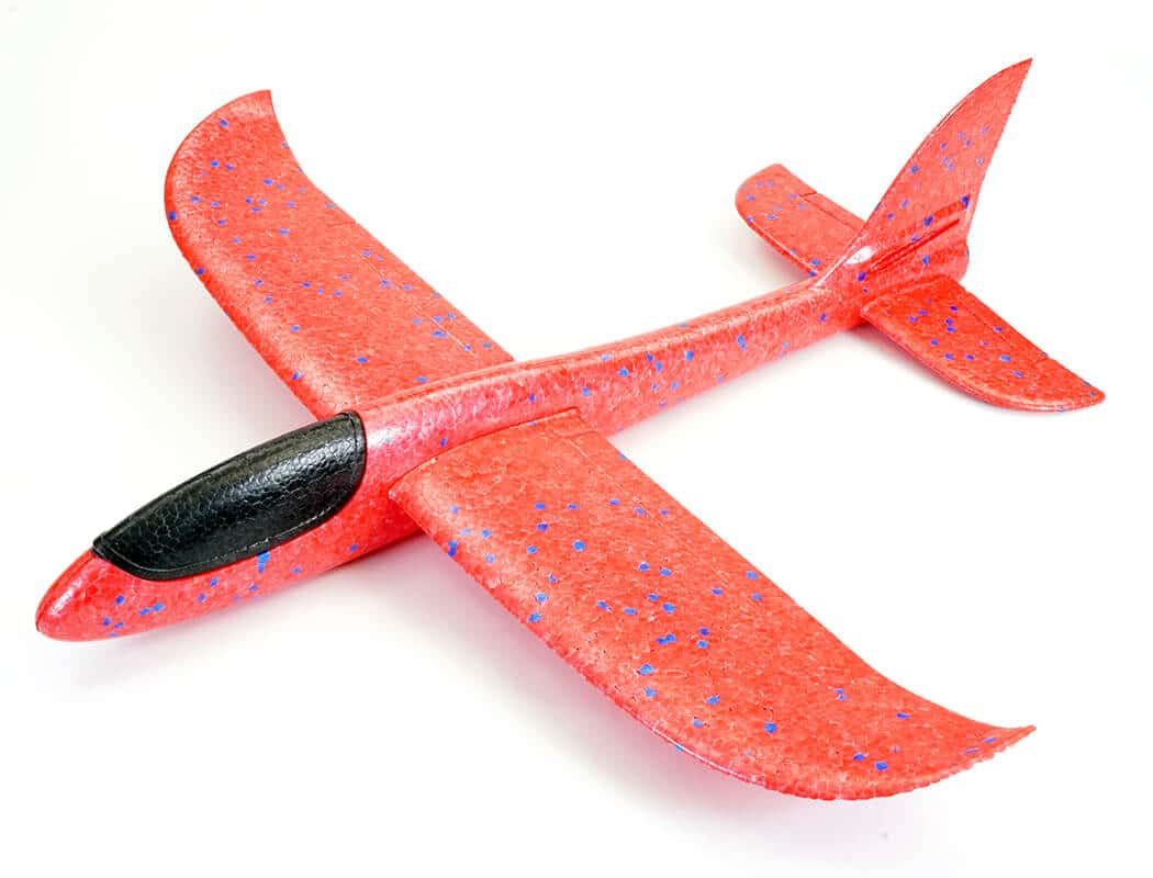 CML001R CML Hand Chuckie Foam Glider Red 480mm Wingspan CML001R - Image 1