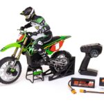 Losi 1/4th Promoto-MX Motorcycle RTR "Fox" with Batt and Charg, Pro Cir LOS06002