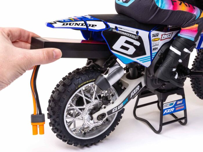 Losi 1/4th Electric Bike Promoto-MX Motorcycle "Club MX" RTR LOS06000T2 - Image 11