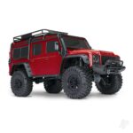 Traxxas TRX-4 Land Rover Defender 110 (Clipless Shell) TRX4 Red TRX82256-4-RED
