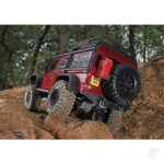Traxxas TRX-4 Land Rover Defender 110 (Clipless Shell) TRX4 Red TRX82256-4-RED - Image 3