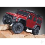 Traxxas TRX-4 Land Rover Defender 110 (Clipless Shell) TRX4 Red TRX82256-4-RED - Image 5