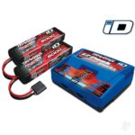 Traxxas iD Combo 1x EZ-Peak Dual Charger & 2x LiPo 3S 5000mAh Battery TRX2990TX