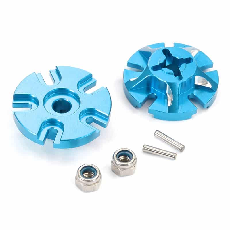 FTTA128B Fastrax Tamiya CW-01 Aluminium Wheel Hubs (Pr) FTTA128B - Image 1