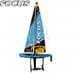 Joysway Focus V3 One Metre Sailboat RTR Blue JY8812V3B