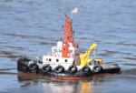 Heng Long Tug Work Boat with Water Hose HL3810 - Image 14