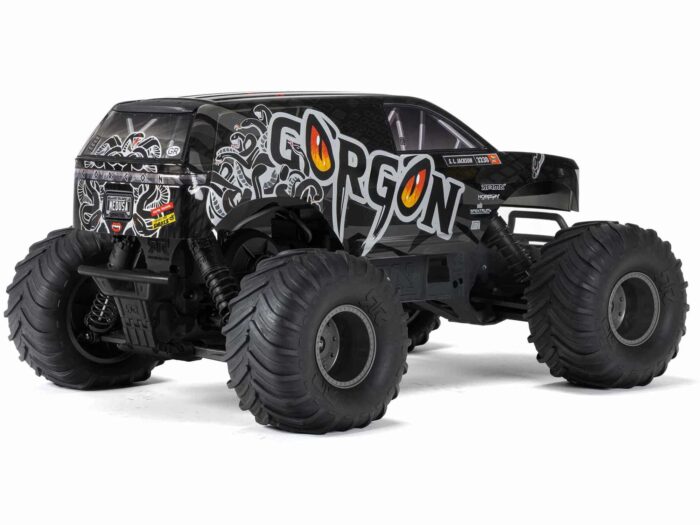 Arrma Gorgon 2WD Monster Truck 1/10th Ready-To-Assemble Kit Gunmetal ARA3230SKT1 - Image 2