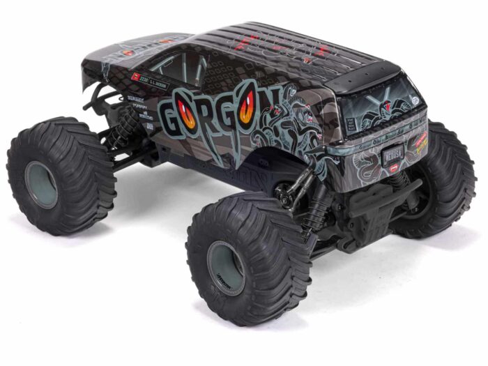 Arrma Gorgon 2WD Monster Truck 1/10th Ready-To-Assemble Kit Gunmetal ARA3230SKT1 - Image 5