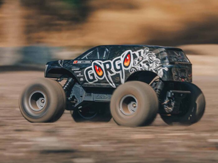 Arrma Gorgon 2WD Monster Truck 1/10th Ready-To-Assemble Kit Gunmetal ARA3230SKT1 - Image 11