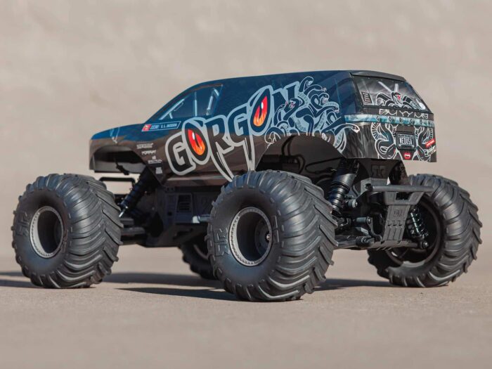 Arrma Gorgon 2WD Monster Truck 1/10th Ready-To-Assemble Kit Gunmetal ARA3230SKT1 - Image 15