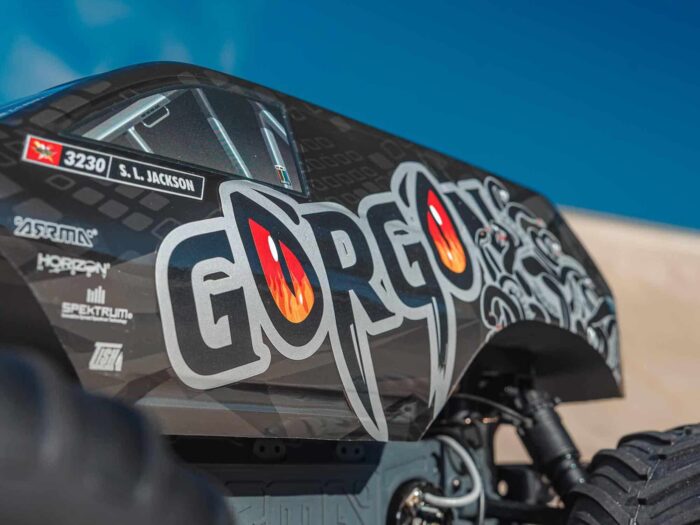 Arrma Gorgon 2WD Monster Truck 1/10th Ready-To-Assemble Kit Gunmetal ARA3230SKT1 - Image 17