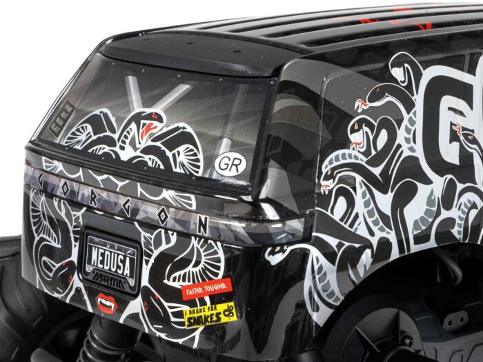 Arrma Gorgon 2WD Monster Truck 1/10th Ready-To-Assemble Kit Gunmetal ARA3230SKT1 - Image 23