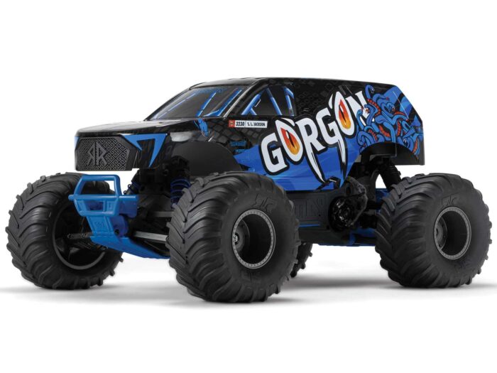 Arrma Gorgon 2WD Monster Truck 1/10th Ready-To-Assemble Kit Gunmetal ARA3230SKT1 - Image 27