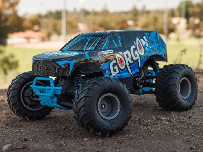 Arrma Gorgon 2WD Monster Truck 1/10th Ready-To-Assemble Kit Gunmetal ARA3230SKT1 - Image 42