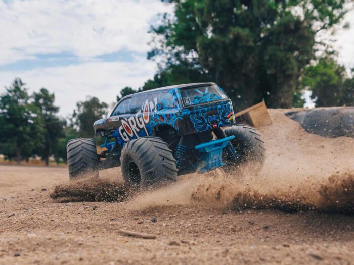 Arrma Gorgon 2WD Monster Truck 1/10th Ready-To-Assemble Kit Gunmetal ARA3230SKT1 - Image 45