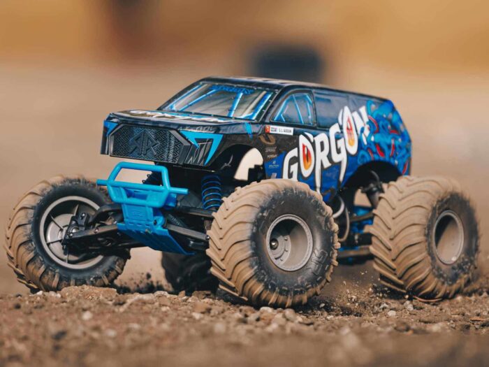 Arrma Gorgon 2WD Monster Truck 1/10th Ready-To-Assemble Kit Gunmetal ARA3230SKT1 - Image 48