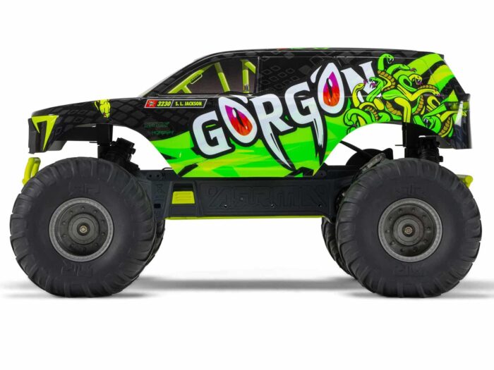 Arrma Gorgon 2WD Monster Truck 1/10th SMART RTR Yellow ARA3230ST1 - Image 3