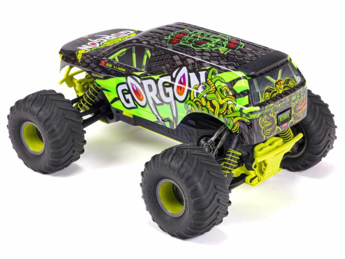 Arrma Gorgon 2WD Monster Truck 1/10th SMART RTR Yellow ARA3230ST1 - Image 4