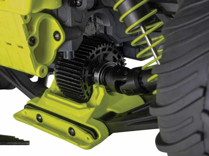 Arrma Gorgon 2WD Monster Truck 1/10th SMART RTR Yellow ARA3230ST1 - Image 7