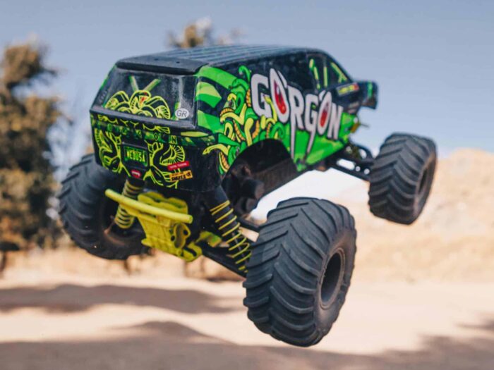 Arrma Gorgon 2WD Monster Truck 1/10th SMART RTR Yellow ARA3230ST1 - Image 10