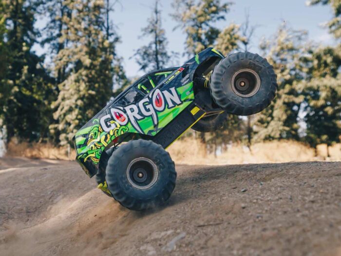 Arrma Gorgon 2WD Monster Truck 1/10th SMART RTR Yellow ARA3230ST1 - Image 17