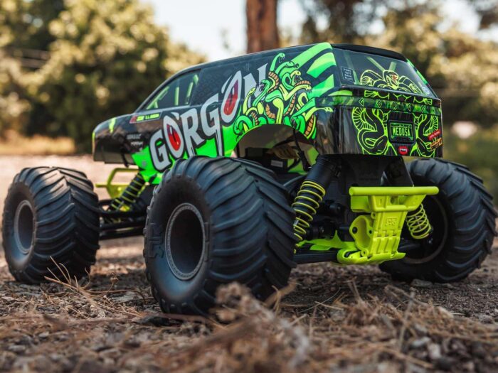 Arrma Gorgon 2WD Monster Truck 1/10th SMART RTR Yellow ARA3230ST1 - Image 19
