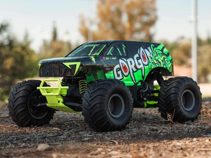 Arrma Gorgon 2WD Monster Truck 1/10th SMART RTR Yellow ARA3230ST1 - Image 20