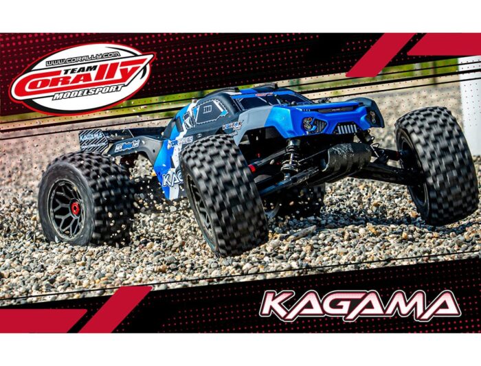Corally Kagama XP 6S Roller Truck RTR - Blue C-00474-B - Image 10