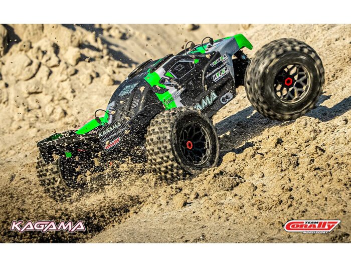 Corally Kagama XP 6S Roller Truck RTR - Green C-00474-G - Image 10