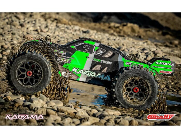 Corally Kagama XP 6S Roller Truck RTR - Green C-00474-G - Image 13