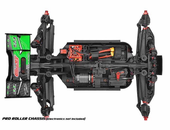 Corally Kagama XP 6S Roller Truck RTR - Green C-00474-G - Image 17
