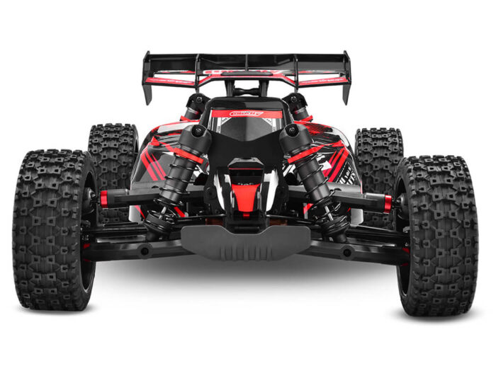 Corally Asuga XLR 6S Roller Buggy Chassis - Red C-00488-R - Image 2