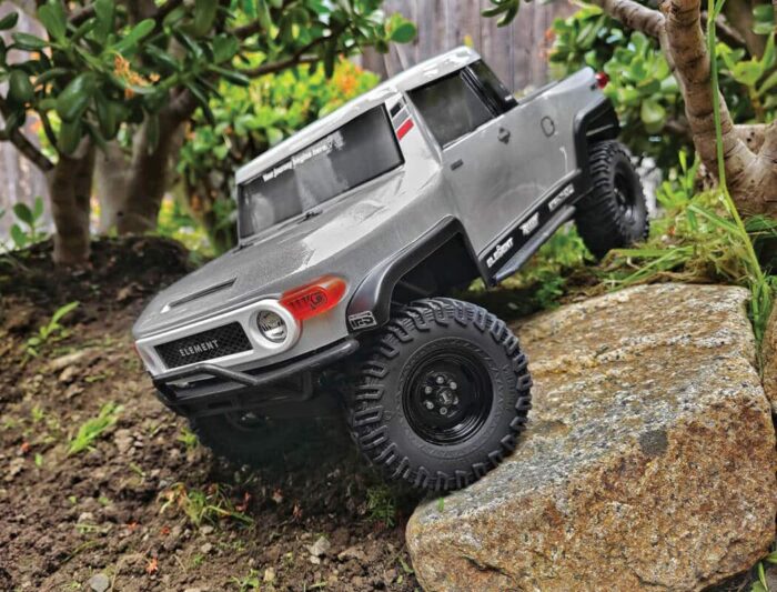 Element Rc Enduro Utron SE Trail Truck RTR Silver EL40108 - Image 6