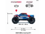 Arrma Granite GROM 4WD Monster Truck 1/18th RTR Red ARA2102T2 - Image 30