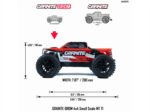 Arrma Granite GROM 4WD Monster Truck 1/18th RTR Red ARA2102T2 - Image 10