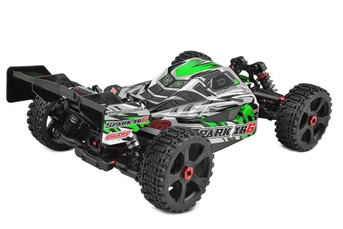 Corally Spark XB6 6S Brushless Basher Buggy RTR Green C-00285-G - Image 4
