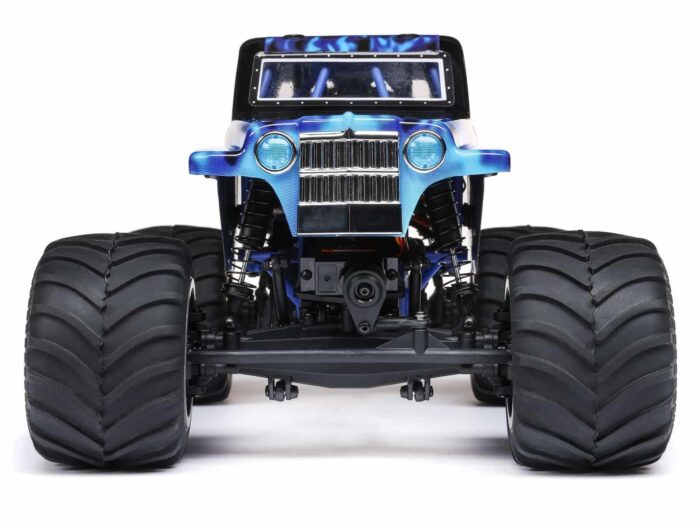 The Losi 4WD Mini LMT brings monster truck excitement to RC in a