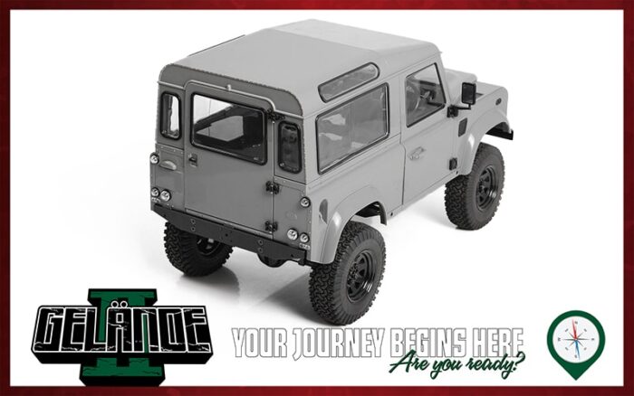 RC4WD Gelande II Kit 2015 Land Rover Defender D90 Hard Body Set Z-K0064 - Image 4