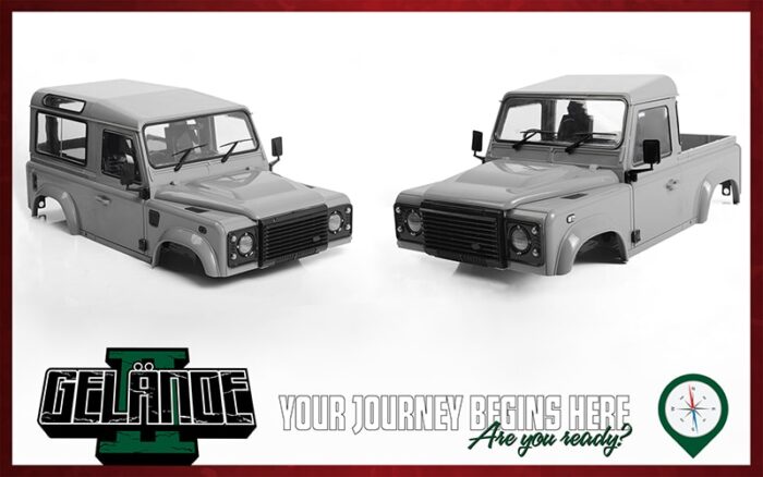 RC4WD Gelande II Kit 2015 Land Rover Defender D90 Hard Body Set Z-K0064 - Image 10