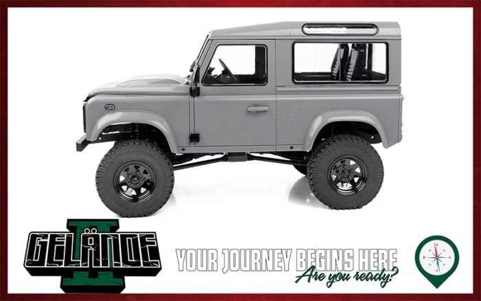 RC4WD Gelande II Kit 2015 Land Rover Defender D90 Hard Body Set Z-K0064 - Image 14
