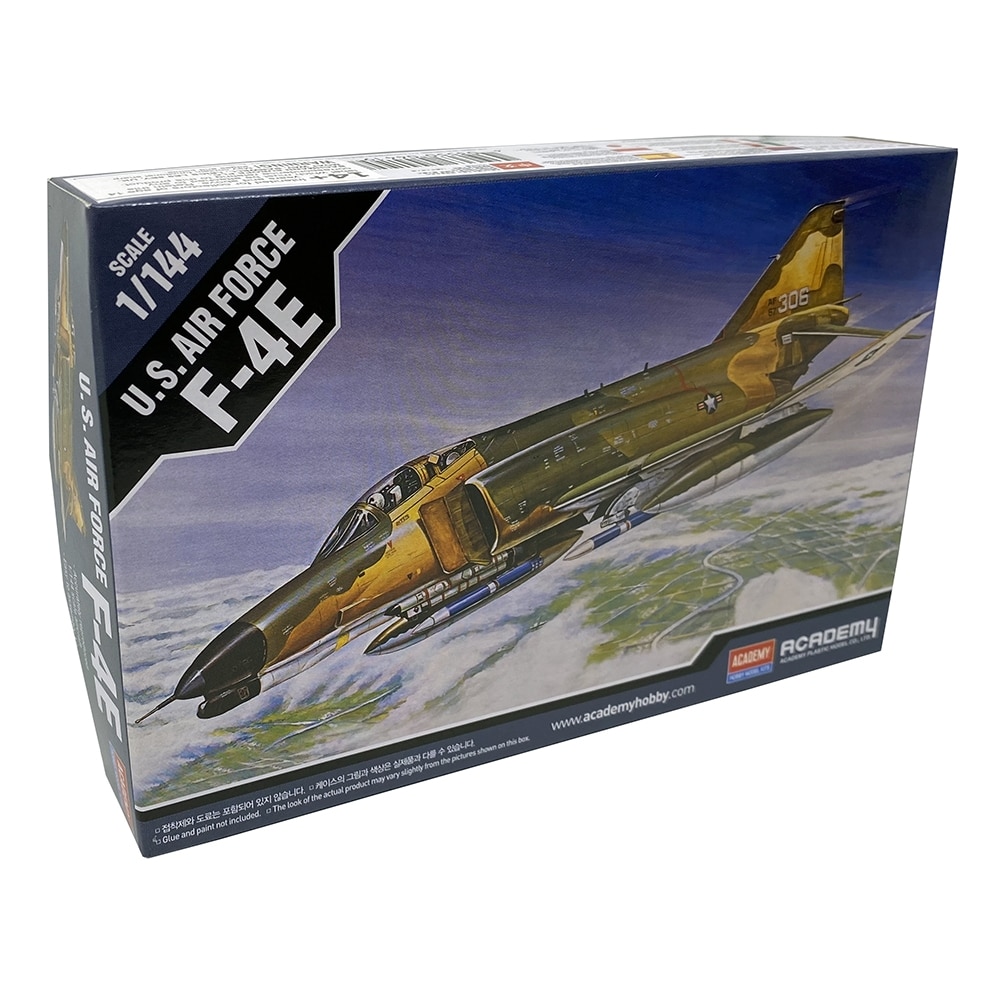 12605 Academy 1:144 F-4E Phantom II Plastic Model 12605 - Image 1